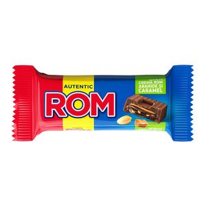 Ciocolata Rom cu arahide si caramel, 29 g