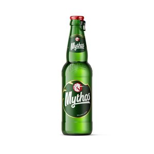 Bere blonda Mythos, sticla, 0.33 l