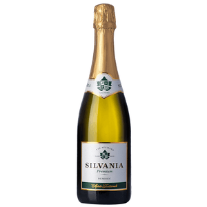 Vin spumant alb demisec Silvania, Feteasca Regala, Riesling Italian, Muscat Ottonel 0.75 l