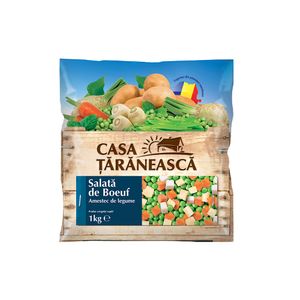 Amestec de legume pentru salata boeuf Casa Taraneasca, 1 kg