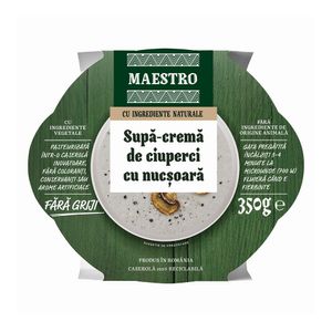 Supa crema de ciuperci cu nucsoara Maestro, 350 g