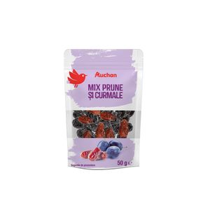 Mix de prune si curmale Auchan, 50 g