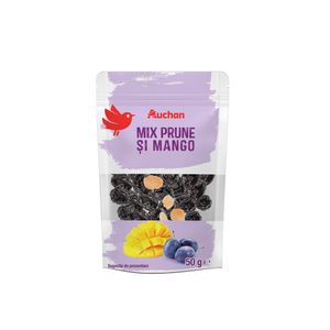 Mix de prune si mango Auchan, 50 g