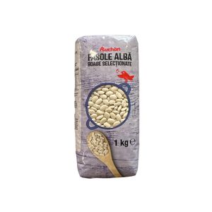 Fasole boabe selectionata Auchan, 1 kg