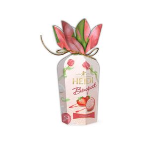 Praline Heidi Bouquet Flower Strawberry, 120 g