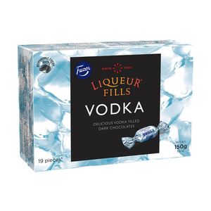 Bomboane de ciocolata cu umplutura de vodca Fazer Liqueur Fills, 150 g