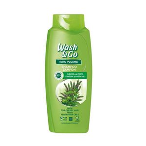 Sampon Wash&Go cu extract de plante, 675 ml