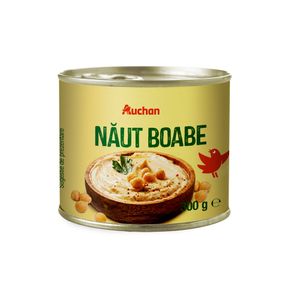 Naut boabe Auchan, 300 g