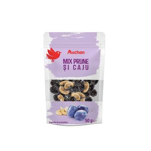 Mix de prune si caju Auchan, 50 g