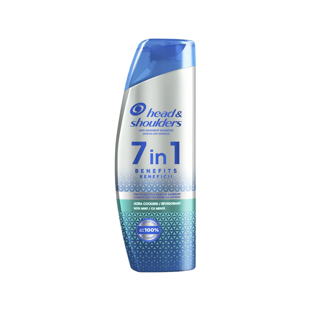 Sampon Head & Shoulders 7 In 1 Cooling, 270 Ml | Pret Avantajos - Auchan.ro