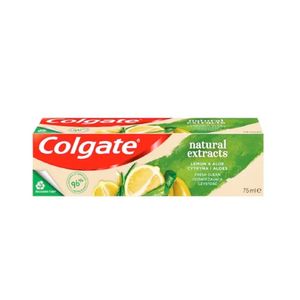 Pasta de dinti Colgate Natural Extracts Lemon & Aloe, 75 ml