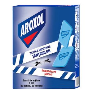 Pastile impotriva tantarilor Aroxol, 30 bucati