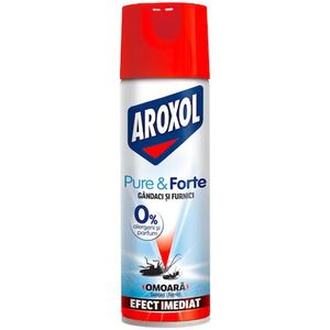 Spray impotriva gandacilor si furnicilor Aroxol Pure & Forte, 300 ml