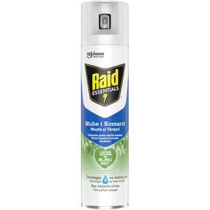 Spray impotriva mustelor si tantarilor Raid Essentials, 400 ml