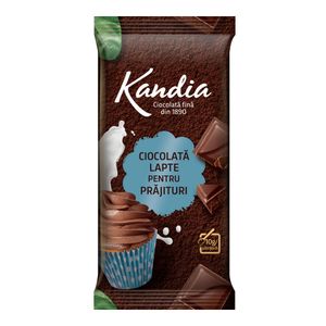 Ciocolata cu lapte pentru prajituri Kandia, 240 g