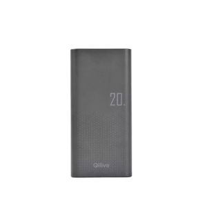 Baterie externa Qilive 20.000 mAh, negru