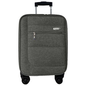 Troler Airport SOFT cu 4 roti, marimea XS, 45 x 31.5 x 17.5 cm, gri