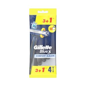 Aparat de ras Gillette Blue 3, 4 buc
