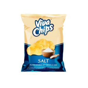 Chipsuri cu sare Viva, 100 g