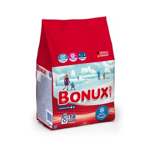 Detergent pudra automat Bonux Polar Ice Fresh, 18 spalari, 1.17 kg