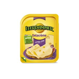 Branza feliata Leerdammer Delacreme, 5 felii, 125 g