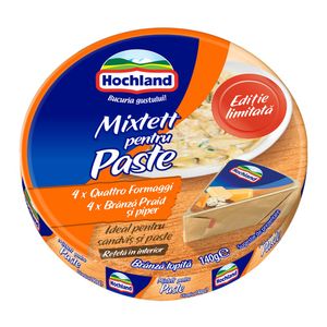 Branza topita Hochland Mixtett Pentru Paste, 140 g