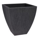 ghiveci-de-flori-ribbed-lava-black-42cm