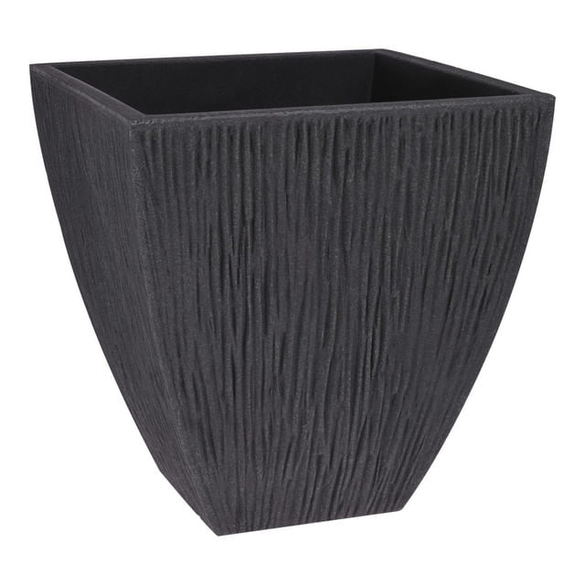 ghiveci-de-flori-ribbed-lava-black-42cm