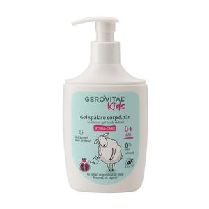 Gel pentru corp si par Gerovital Kids Hydra-Care, 300ml