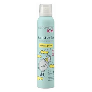 Spuma de dus Gerovital Kids Vanilla Puffs, 200ml