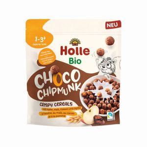 Cereale Eco crocante Holle, aroma de mere si cacao, 125 g