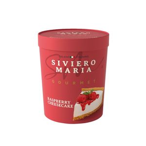 Inghetata Siviero Maria Gourmet, Raspberry Cheesecake, 500 ml