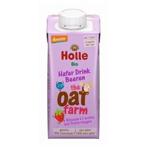 Bautura Eco de ovaz pentru copii Holle, cu fructe rosii, 200 ml