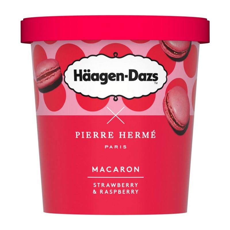 inghetata-haagen-dazs-macaron-capsuni-zmeura-420-ml