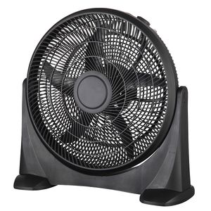 Ventilator de masa Qilive Q.6908, 90W, 3 viteze, diametru 50 cm, negru
