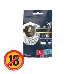 Filtre pentru tigari Prime Filtre Super Slim, 120 bucati