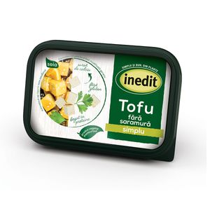 Tofu simplu Inedit, fara sare 300 g