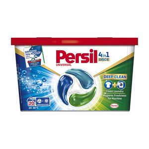 Detergent capsule pentru rufe Persil 4 in 1 Discs Universal, 20 spalari