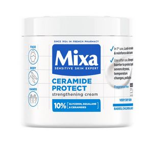 Crema cu efect fortifiant pentru fata si corp Mixa Ceramide Protect, 400 ml