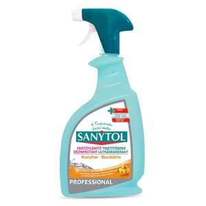 Solutie de curatat si dezinfectant pentru bucatarie Sanytol Pure, 750 ml