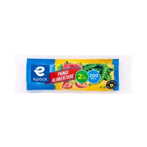 Pungi alimentare Epack, 2 l, 200 bucati