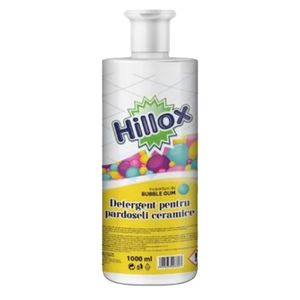Detergent lichid Hillox Bubble Gum, pentru pardoseli ceramice, 1 l
