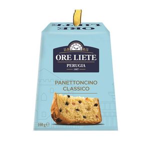 Mini Panettone Perugia Ore, cu stafide si coaja de portocala, 100 g