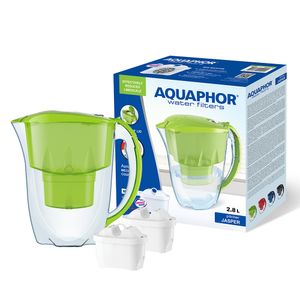 Cana filtranta Aquaphor Jasper, cu 2 cartuse b25, 2.8 l