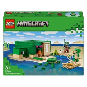 LEGO Minecraft - Casa de pe plaja testoaselor 21254, 234 piese