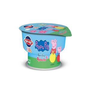 Inghetata pentru copii cu capsuni din suc de fructe Kri Kri Peppa Pig, 140 ml