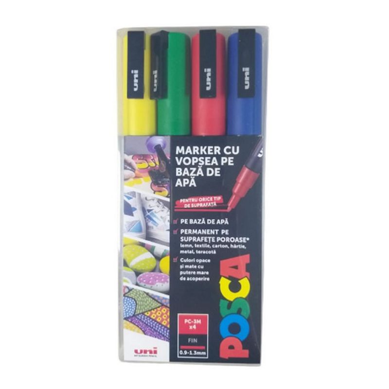 set-markere-posca-pc-3m-9-13-mm-4-culori