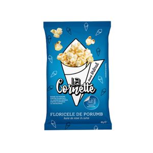 Popcorn cu branza LaCornette, pentru microunde, 80 g