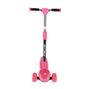 Trotineta cu 3 roti Silvis Teens pentru copii, 105 cm, roz
