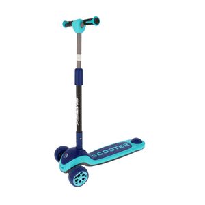 Trotineta cu 3 roti Silvis Teens pentru copii, 105 cm, albastru